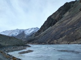 Frozen Changla River